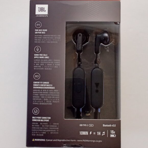 JBL TUNE 215BT  Wireless Bluetooth 5.0 Earbud Headphones, 16-your battery life. - Picture 9 of 9